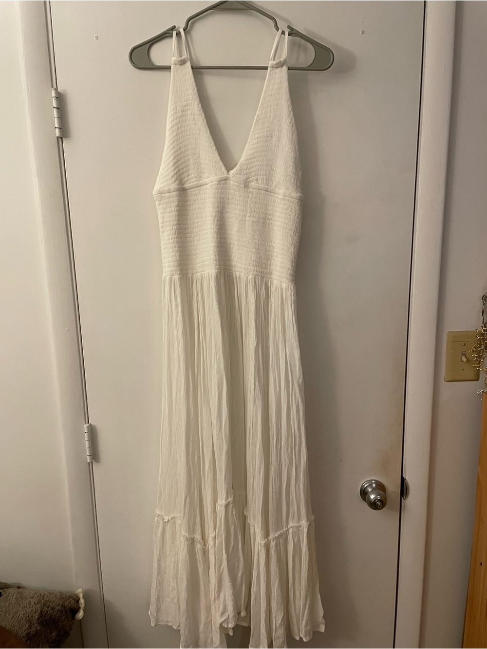 Free People Fun in the Sun White Maxi Dress - Picture 3 of 9